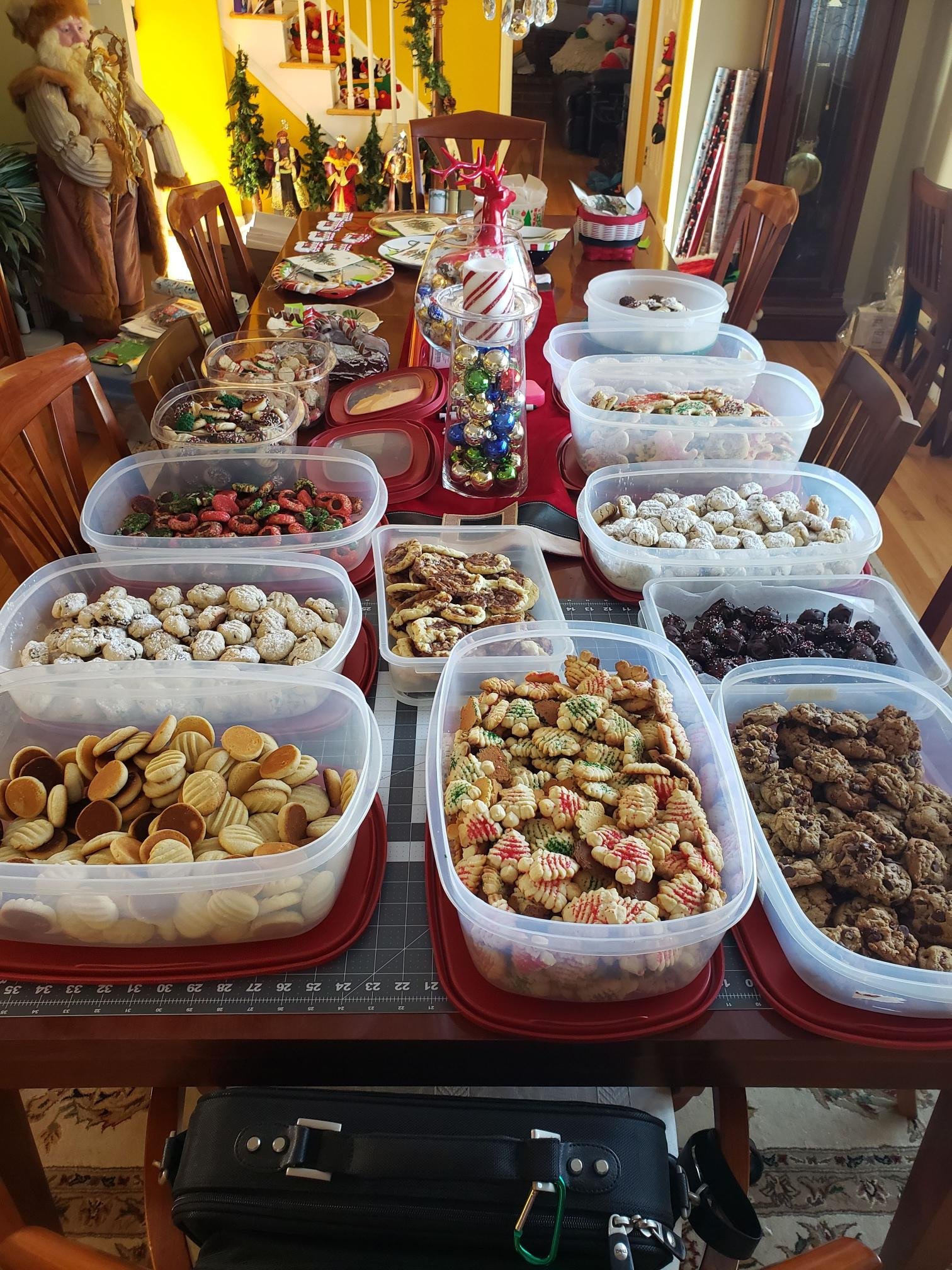 Fran Culver Baked 18 Varieties of Holiday Cookies