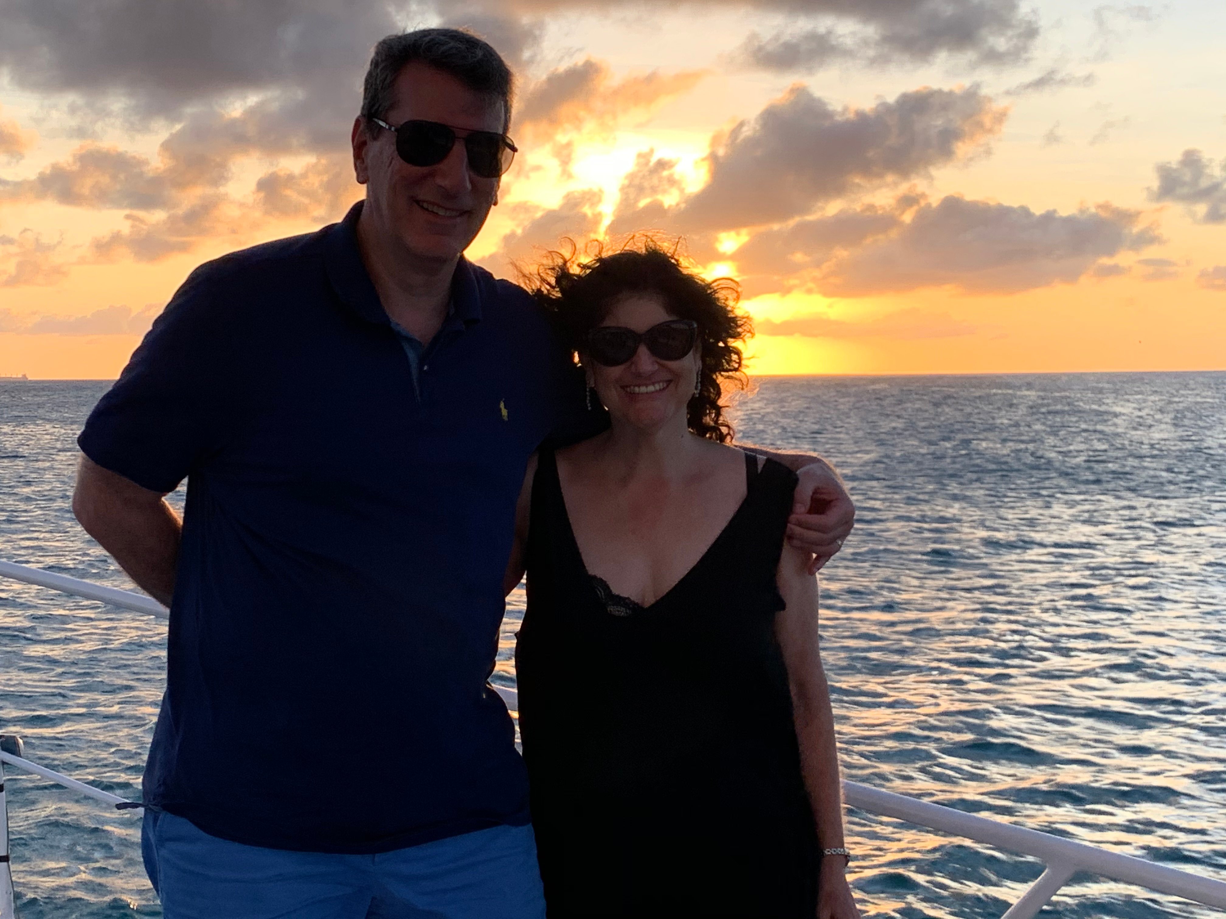 Aruba Sunset with Susan