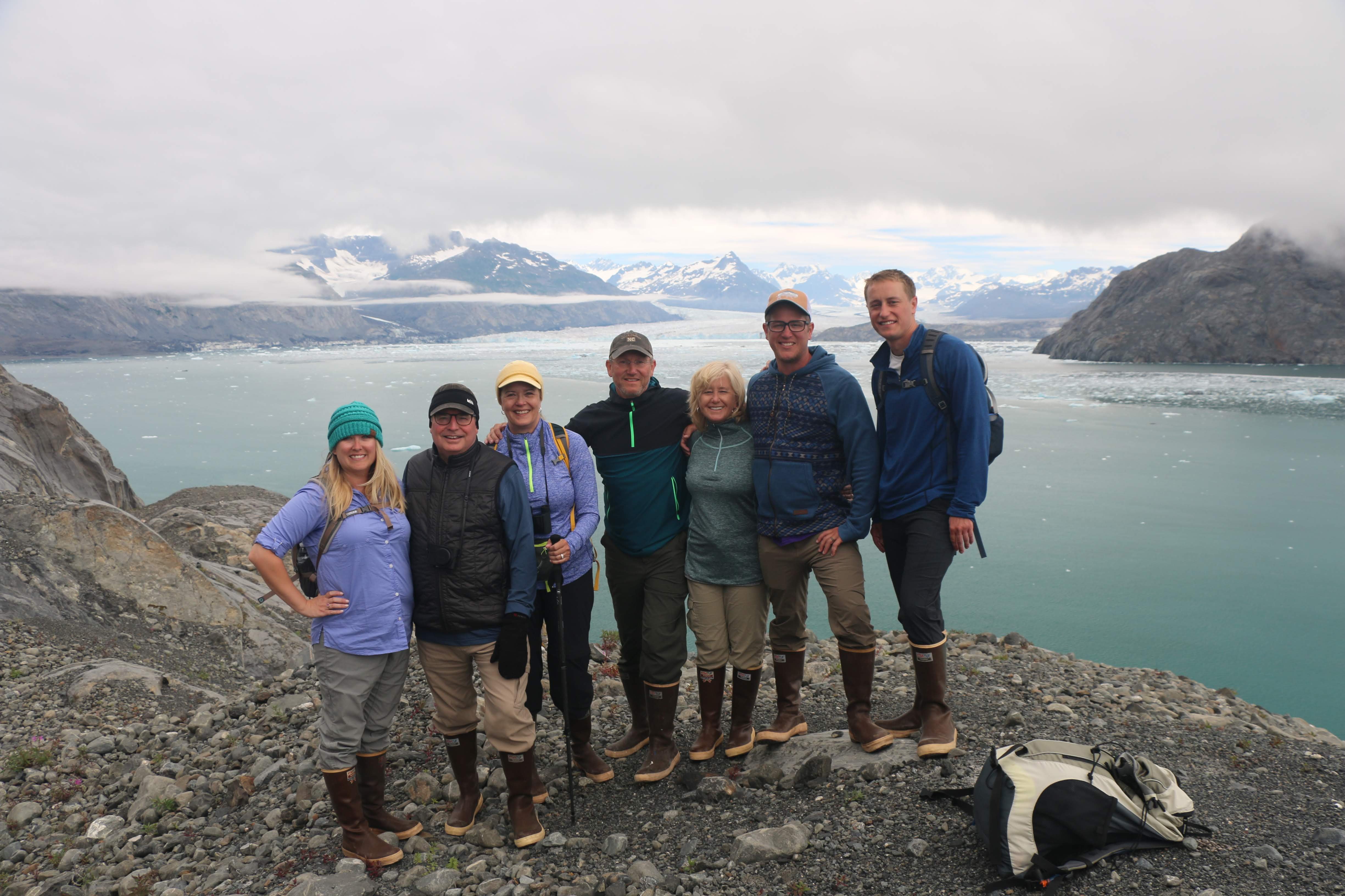 Vickie Crocker and Family in Alaska