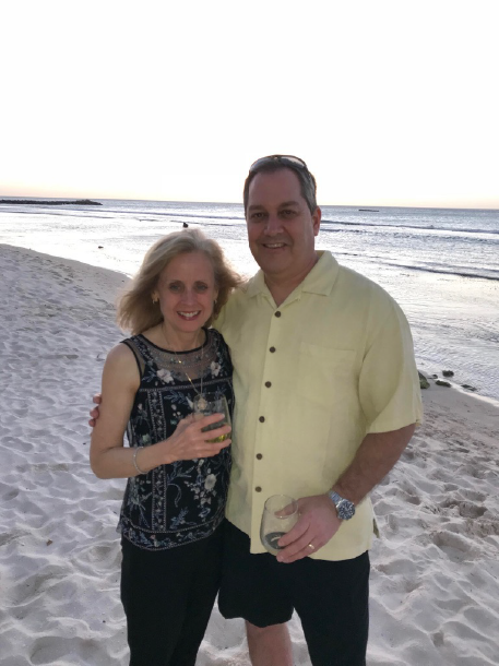 John & wife Sandy in Hawaii
